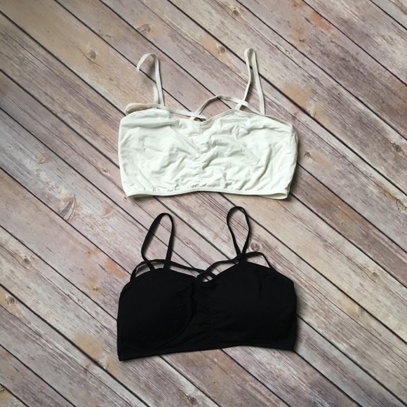 Other - Bundle of two strappy bralettes